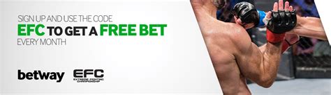 EFC I Get get up to R1,000 as a Free Bet I Betway .